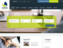 Tablet Screenshot of hhpm.nl